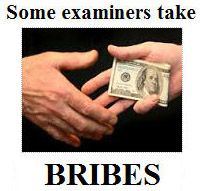 We hear about polygraph examiners who take bribes